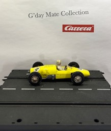 40403 Cooper Climax - gelb - grauer Auspuff - Nr4 - F1 chrom