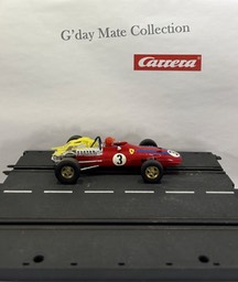 40405 Ferrari 312 - rot - blauer Streifen Nr3 - F2 gold