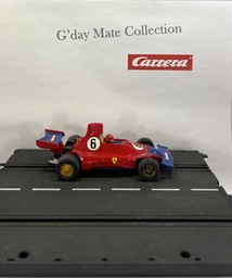 40408 Ferrari F1 - rot - blauer Heck und Frontspoiler - Nr6 - F2-3 gold