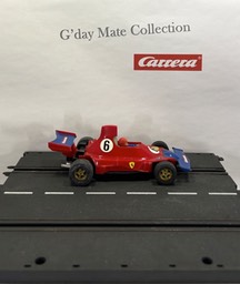 40408 Ferrari F1 - rot - blauer Front-Heckflügel - breite Hinterreifen - Nr6 - F2-3 gold