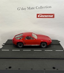 40423 Porsche 928 - rot - Klappscheinwerfer - Beleuchtung - Heck mit-ohne Schraube - F21 grau-schwarz