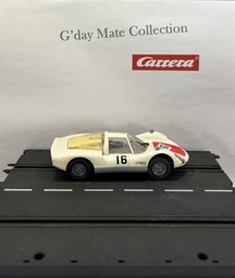 40426 Porsche Carrera 6 - weiss - Schriftzug eingearbeitet - Beleuchtung - F14 grau