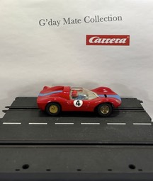 40427 Ferrari Dino - rot - blauer Streifen - Beluchtung - Nr4 - F13 gold