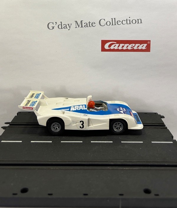 40441 Renault Alpine V6 - weiss-blau - Aral Bechriftung Variante 4 - Nr3 - F19-20 grau