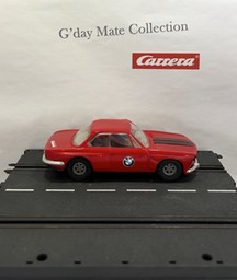 40450 BMW 3.0 CSL - rot - schwarze Streifen auf Haube - Fahrtlichtschalter - Beleuchtung - F27 grau