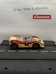 40460 Porsche 908 - weiss - Streifen rot - Motor chrom - Nr1 - F21 schwarz-grau