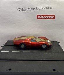 40462 Ford 3ltr - rot - Streifen gold - Nr7 - F10 grau