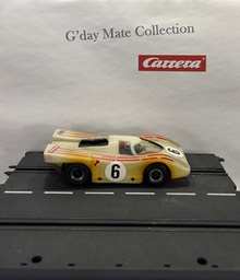 40463 Porsche 917 - weiss - Streifen rot - Motor schwarz - Nr6 - F21 schwarz-grau 