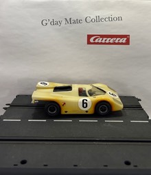 40463 Porsche 917 - weiss - Streifen keine - Motor schwarz - Nr6 - F21 schwarz-grau