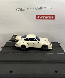40480 Porsche 911 RSR - weiss - Rauchglas Motorgeräusch - Nr5 - F21 schwarz-grau