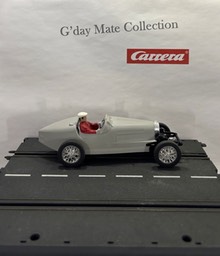 40486 Oltimer Bugatti - grau - F36 chrom - Replika