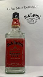 750ml Jack Daniels Whiskey No7 Fire - black Letter