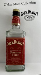 75dl Jack Daniels Whiskey No7 Jennesse Fire
