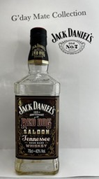 75dl Jack Daniels Whiskey No7 Red Dog Saloon