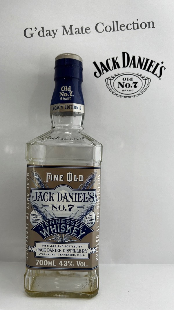 75dl Jack Daniels Whiskey No7 Fine Old