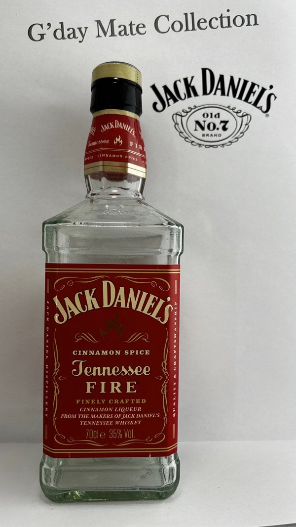 75dl Jack Daniels Whiskey No7 Jennesse Fire