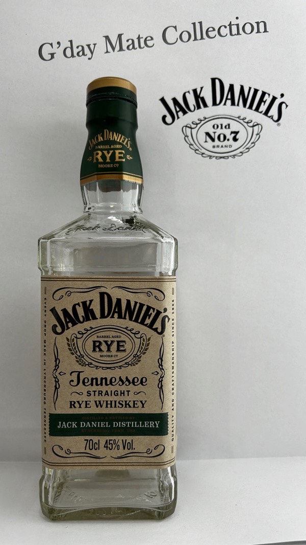75dl Jack Daniels Whiskey No7 Straight Rye