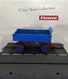 82507 LKW Anhänger - blau - Bordwand schräg - F45 blau