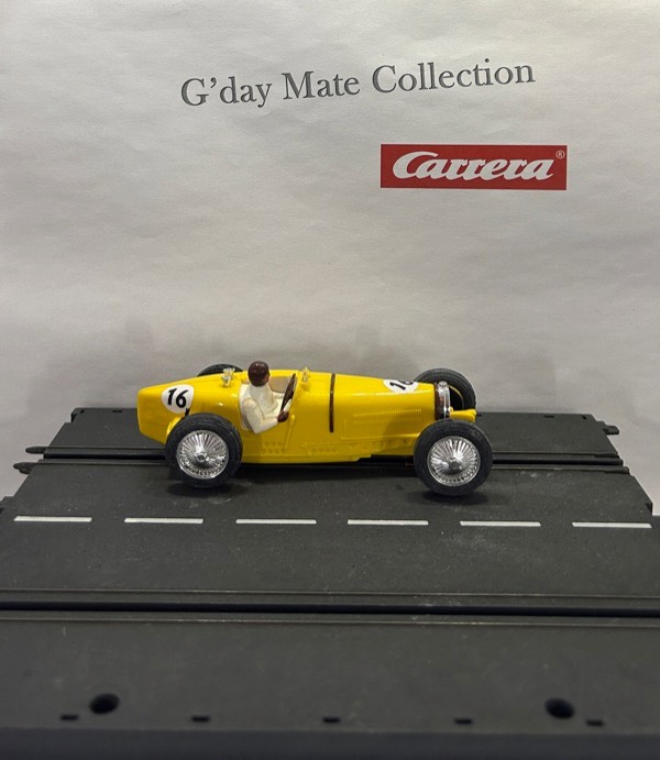 Scalectrix Oltimer gelb - Nr16 - F50 chrom