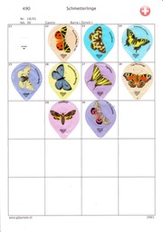 SUI_01-18 490-A Schmetterlinge 21-30