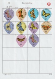 SUI_01-18 490-A Schmetterlinge 21-30