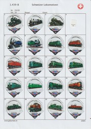 SUI_05-29 1439-B Schweizer Lokomotiven 1-20