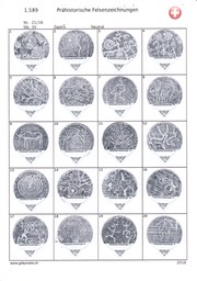 SUI_16-21 1589-C Prähistorische Felszeichnungen 1-20