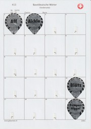 SUI_91-18 413-A Baseldeutsche Wörter 1-20 Front