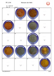 SUI_94-05 PS-A Münzen der Welt 1-20