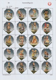 SUI_94-10 85-D Hummelfiguren 1-20