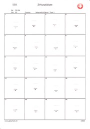 SUI_94-29 550-A Zirkusplakate 1-20