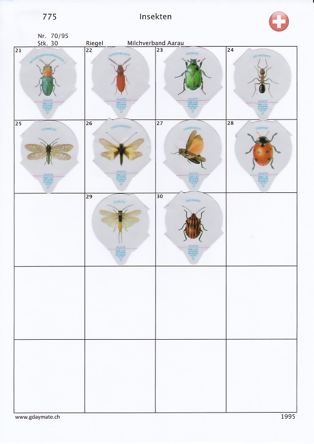 SUI_95-70 775-B Insekten 21-30