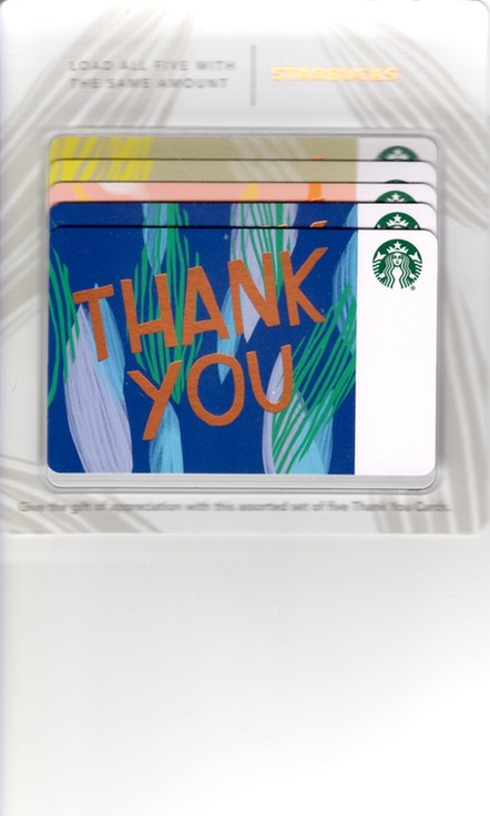 USA_2018_US-STARB-6156-2018-01_Thank you_Paper Card_5 Card-Set_F